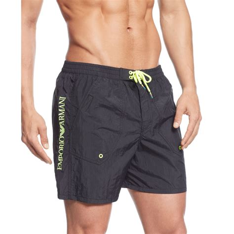 armani swim shorts|emporio armani swim trunks.